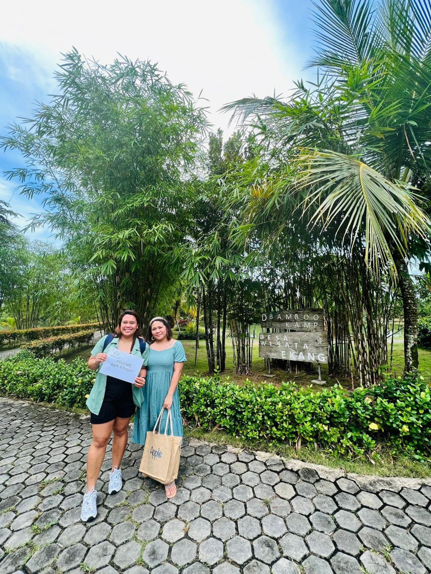 "D'Bamboo Kamp" Desa Wisata Ekang لاغويْ المظهر الخارجي الصورة